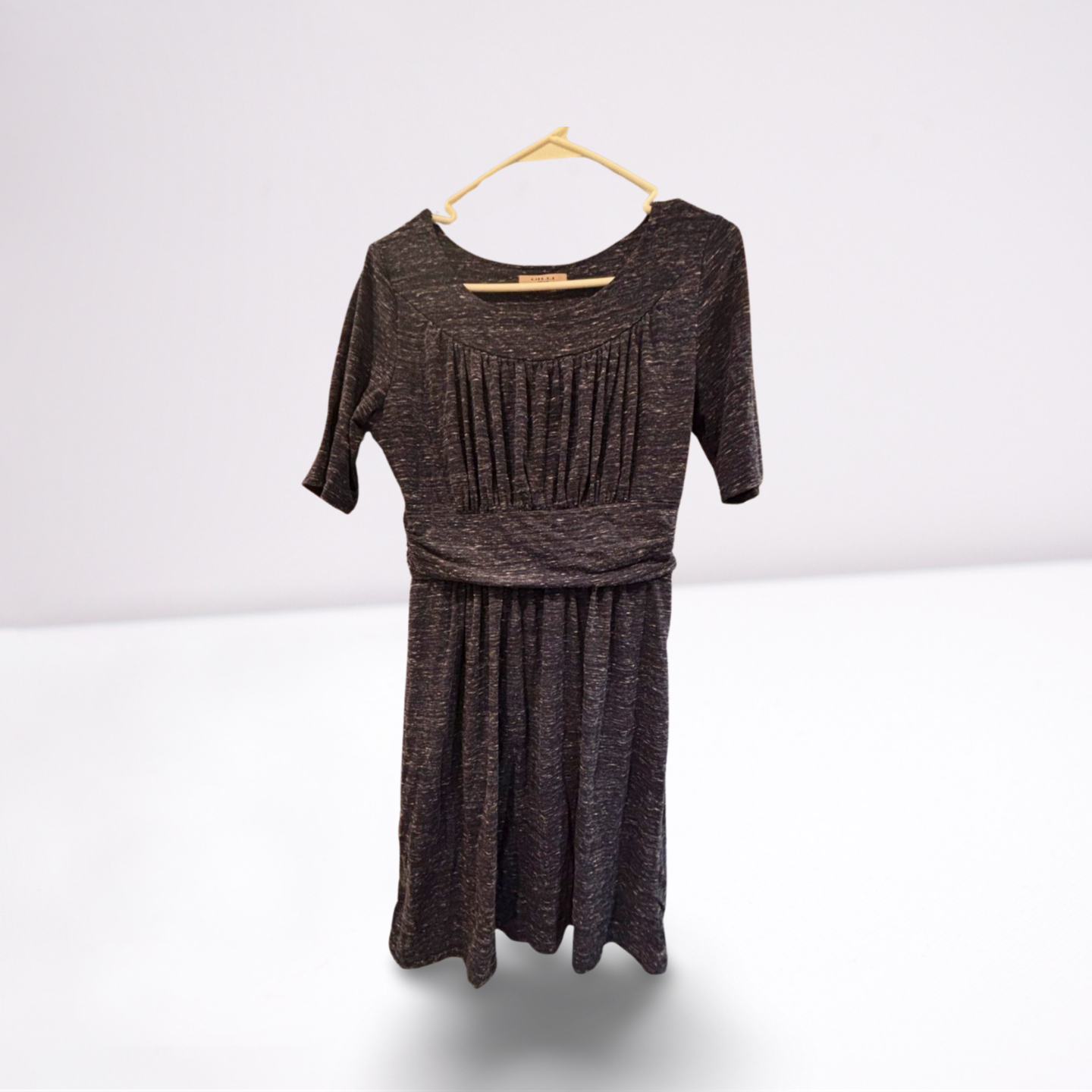 Gilli Womens Navy Blue Shirt Dress Large Comfortable Casual Wear