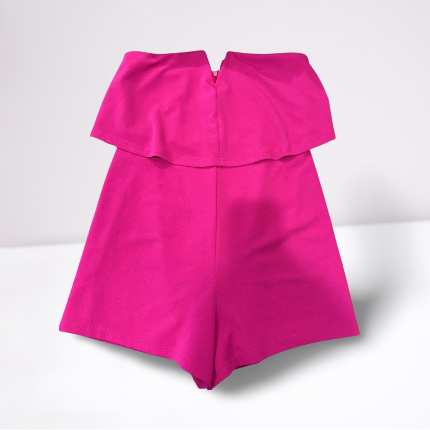 Womens Lulus Romper Size Large Pink Solid