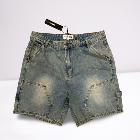 Womens Fashion Nova Jean Short Size 15 Blue