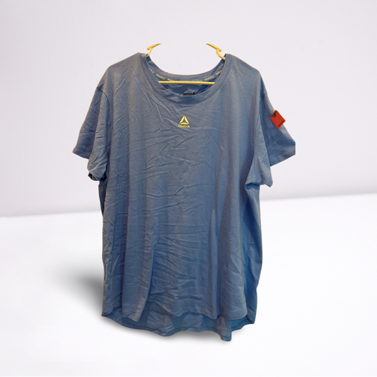 Mens Reebok Active T-Shirt Size XXL Light Blue
