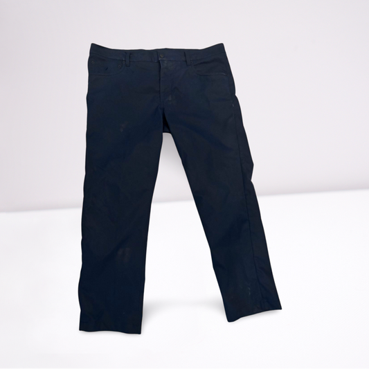 Mens Cremieux Golf Pant Size 40x30 Navy Blue