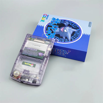 Nintendo Game Boy Color Purple Pokemon Haunter Edition Video Game Console - Custom Refurb Enhanced