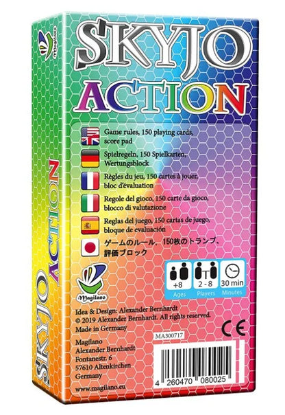 SKYJO ACTION The Entertaining Card Game