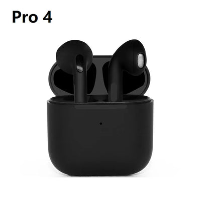 Pro 4 TWS Wireless Headphones Earphone Bluetooth-compatible 5.3 Waterproof Earbuds