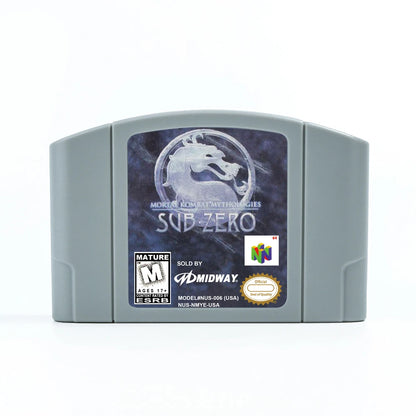 Mortal Kombat Sub-Zero Nintendo 64 N64 Video Game