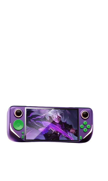 RetroWorldGames E6 Plus Handheld Rk3568 Purple/Green Video Game Console
