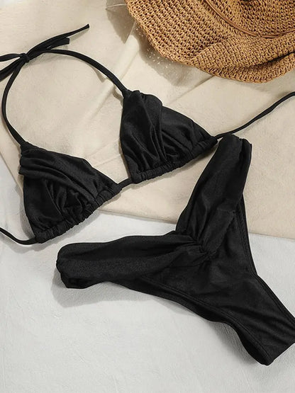 Elegant 2 Piece Bikini Set Multiple Colors