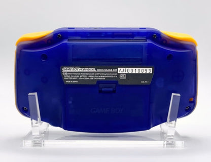 Nintendo Game Boy Advance Purple/Yellow Metroid Edition Video Game Console - Custom Refurb Enhanced