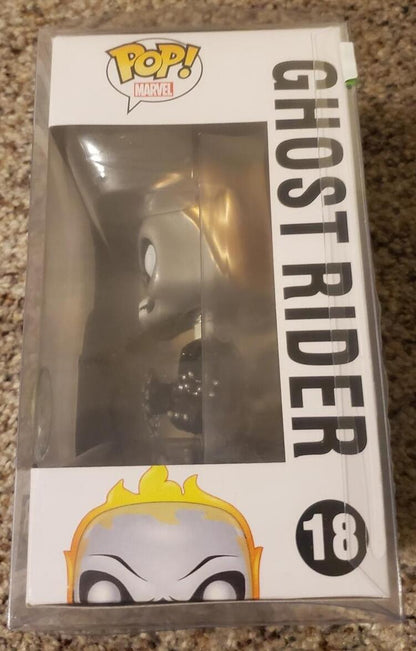 Funko Pop! Marvel Ghost Rider Metallic Variant Limited Edition