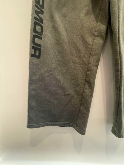 Pantalones deportivos grises para jóvenes Under Armour - Muy bueno 