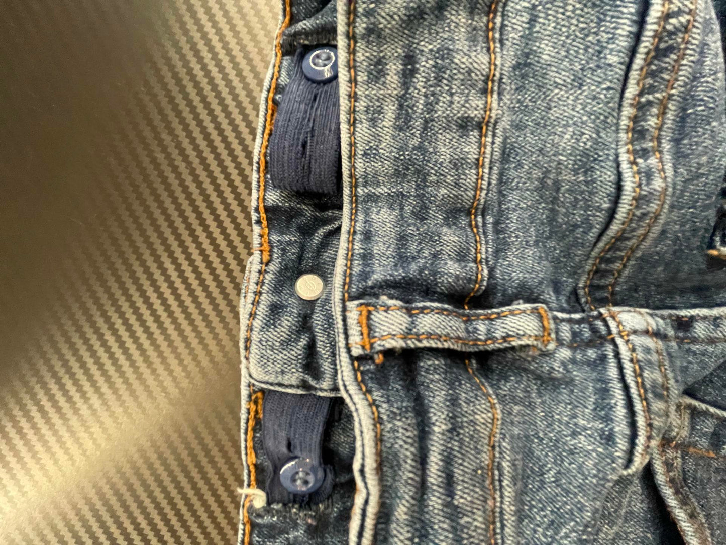 H&M denim skinny jeggings size 0 - Very Good