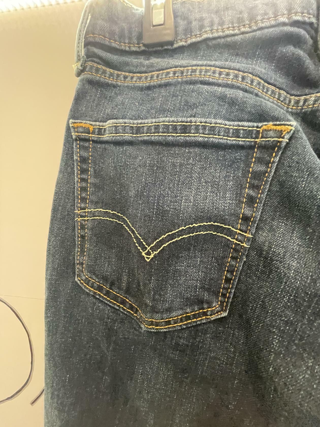 Levi Strauss 511 Straight Regular Jeans Size 32x30 Dark Wash