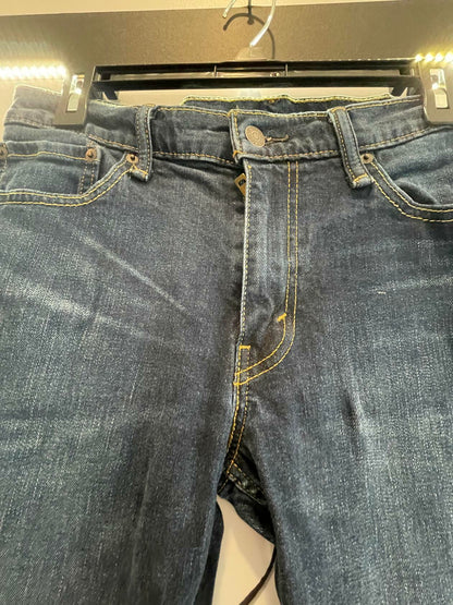 Levi Strauss 511 Straight Regular Jeans Size 32x30 Dark Wash