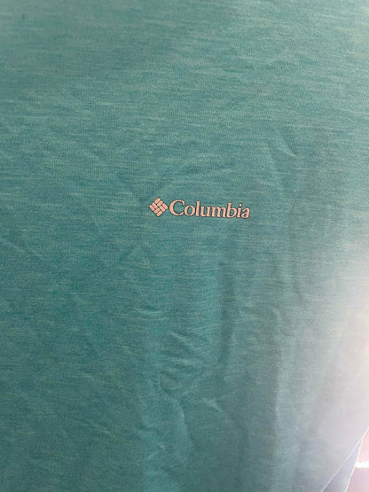 Columbia Womens T-Shirt Sportswear Activewear - Green - XS - Very Good