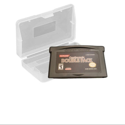 Castlevania Double Pack Aria of Sorrow / Harmony of Dissonance for Nintendo Gameboy Advance & Clear Protective Case
