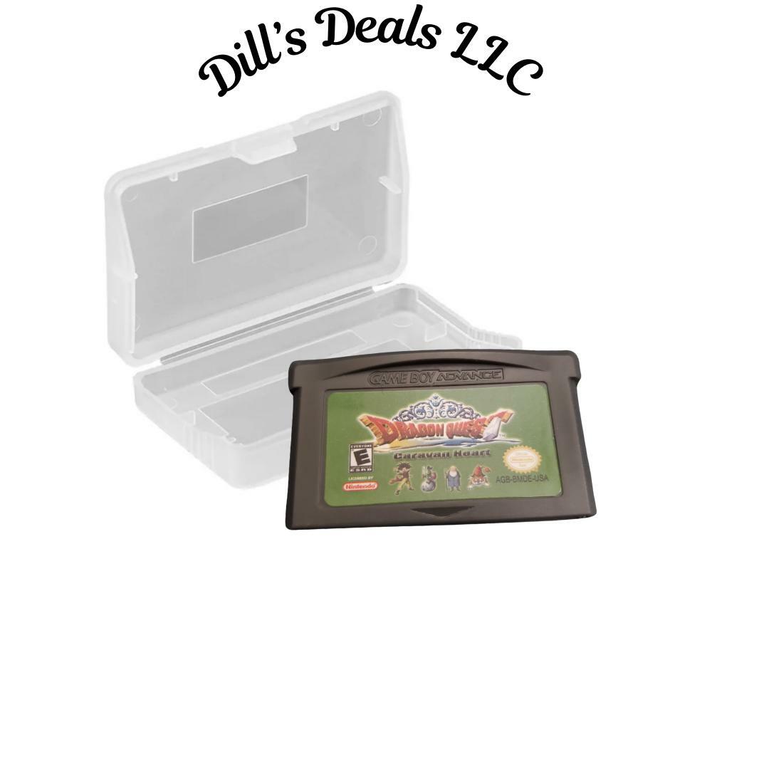 Dragon Quest Monsters Caravan Heart for Nintendo Gameboy Advance & Clear Protective Case