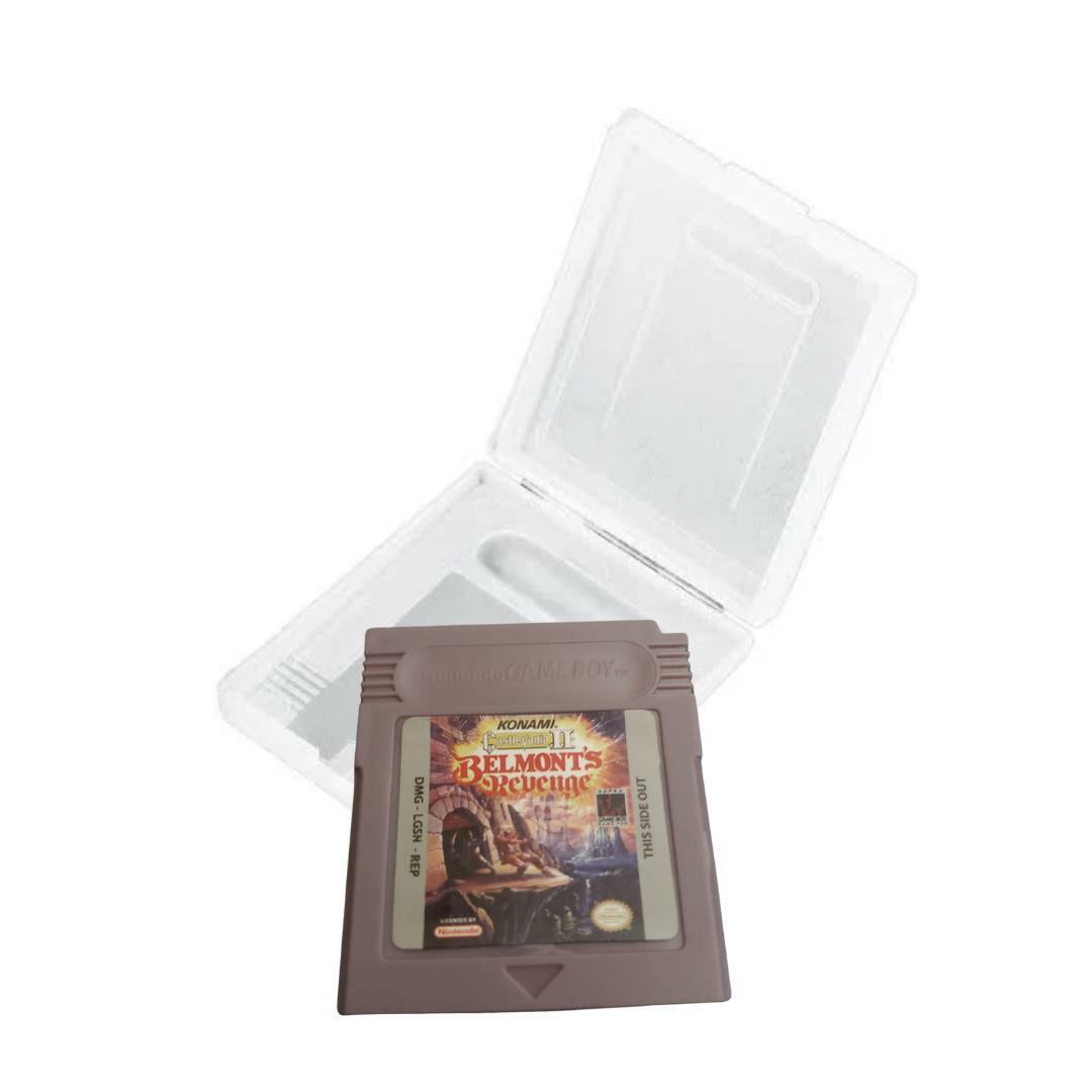 Castlevania II Belmonts Revenge GBC for Nintendo Gameboy Color & Clear Protective Case