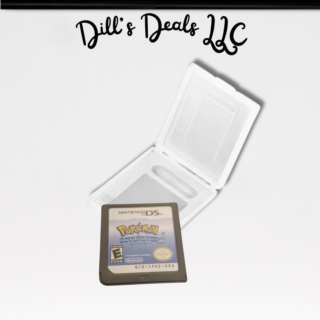 Pokemon SoulSilver Version For Nintendo DS NDS Cartridge Retro 2010