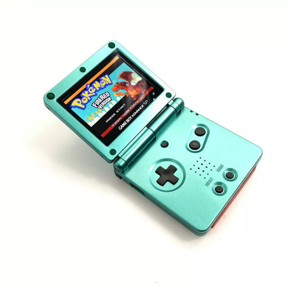 Nintendo Game Boy Advance SP Pearl Green Video Game Console - Custom Refurb Enhanced