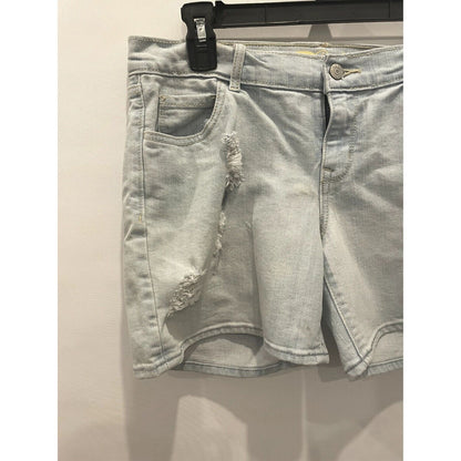 Old Navy Boyfriend THE/LE Light Denim Blue Shorts size 6