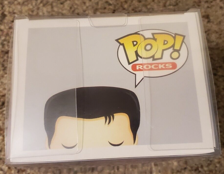 Funko POP! Rocks 1950's Elvis Pink #02 Vinyl Figure NEW w Pop Protector Rock